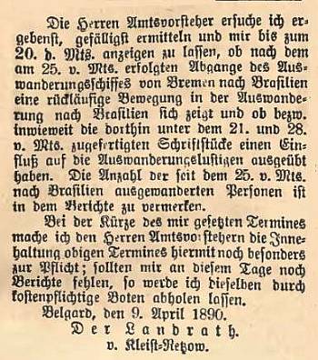 Belgard-Polziner Kreisblatt