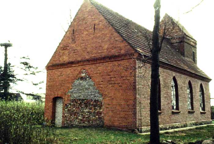 Kirche von hinten